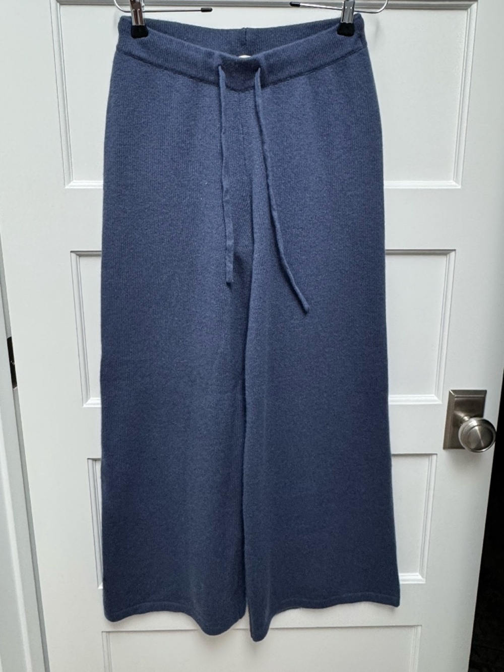 Haven Well Within 100% Cashmere Knit Pants - Blue - Size XS